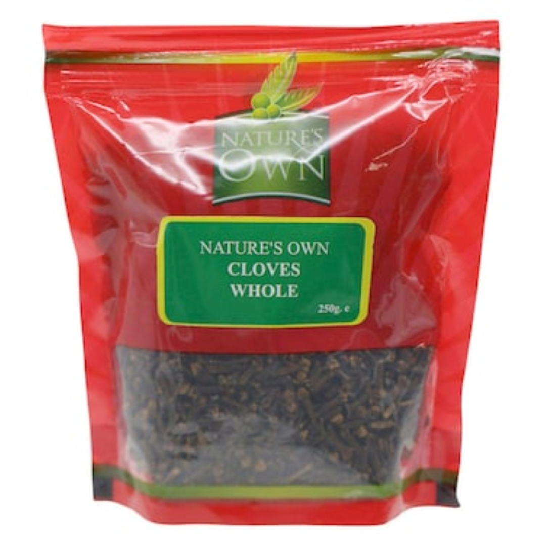 NATURES OWN CLOVE WHOLE 250G